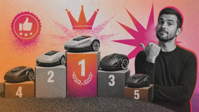 Les 5 meilleurs robots tondeuses