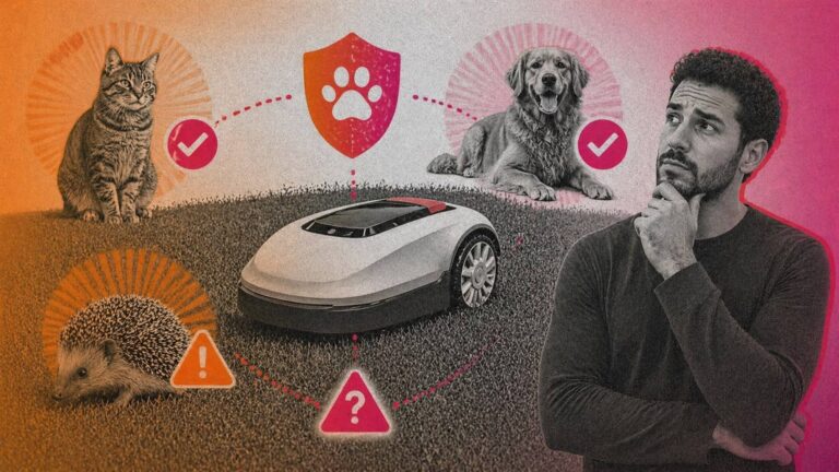 Robot tondeuse animaux